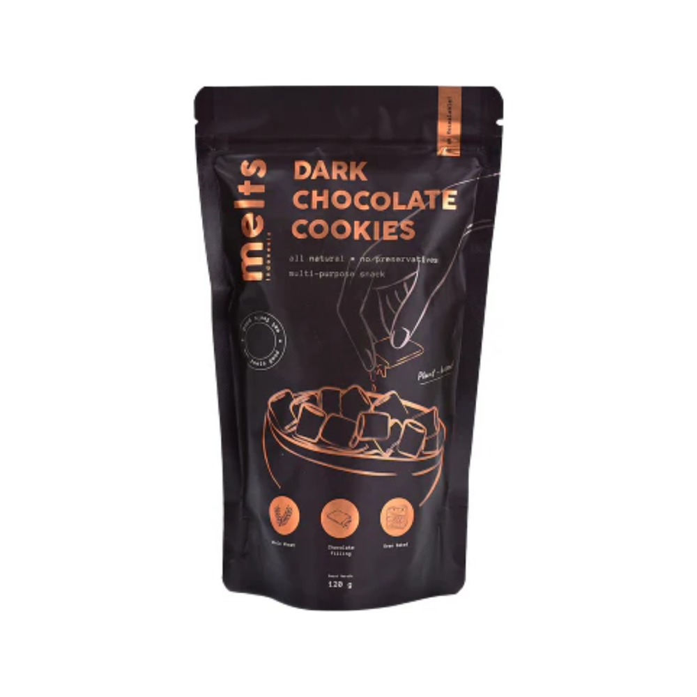 Melts - Dark Chocolate Cookies 120Gr