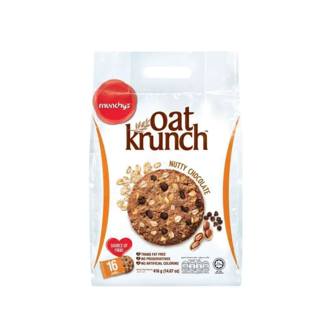 Oat Krunch - Nutty Chocolate 390Gr (12/Carton) – Tasty Snack Indonesia