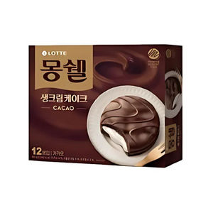 Lotte - Moncher Cacao Cake 408Gr (8/Carton)