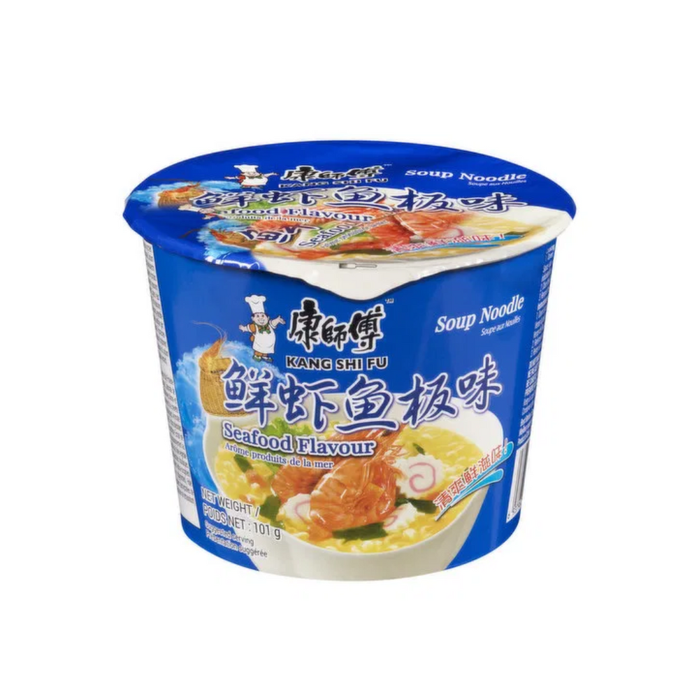 Kang Shi Fu - Seafood Flavour Cup Noodles 101Gr (30/Carton)