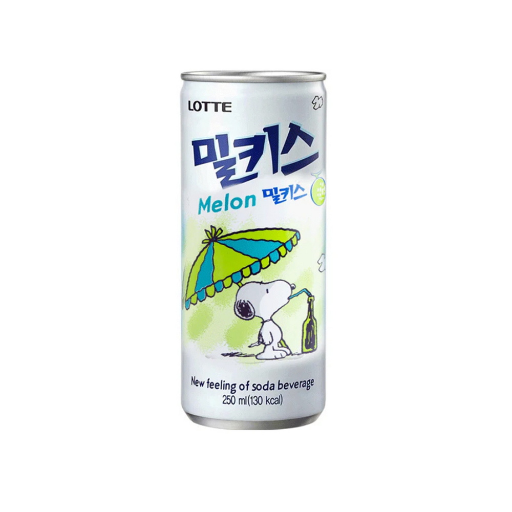 Lotte - Milkis Melon Can 250Ml (30/Carton)