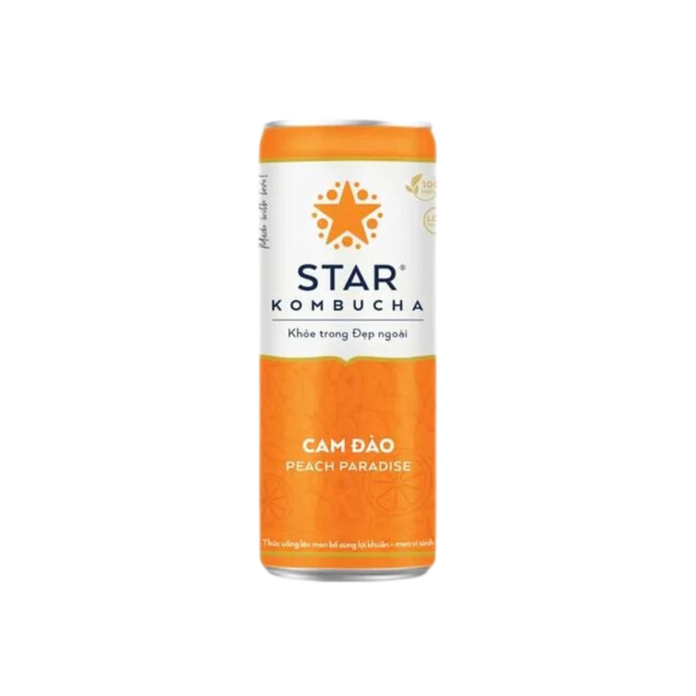 Star Kombucha Peach Paradise 250Ml (12/Carton)