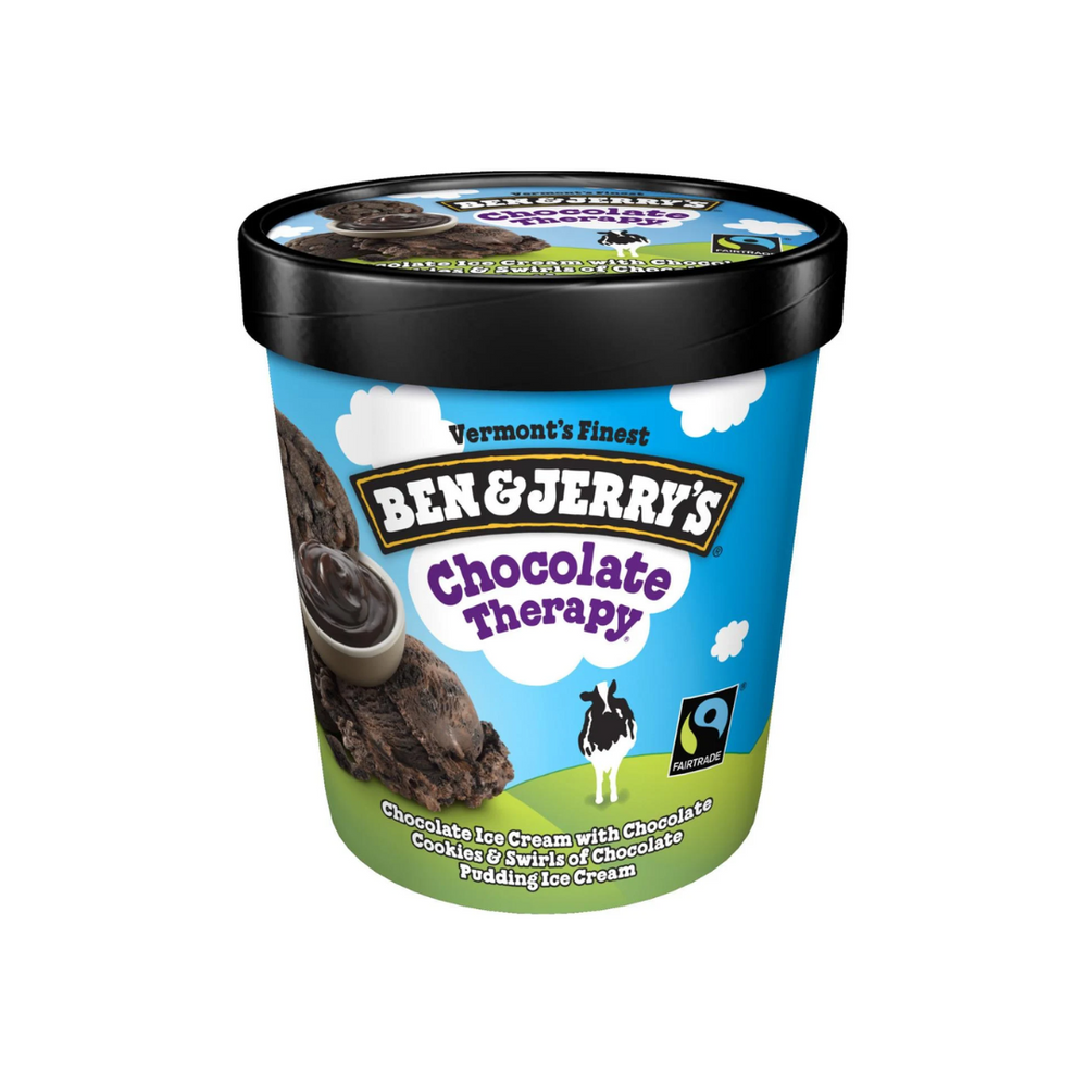 Ben & Jerry - Chocolate Therapy 1 Pint / 473Ml (8/Carton)