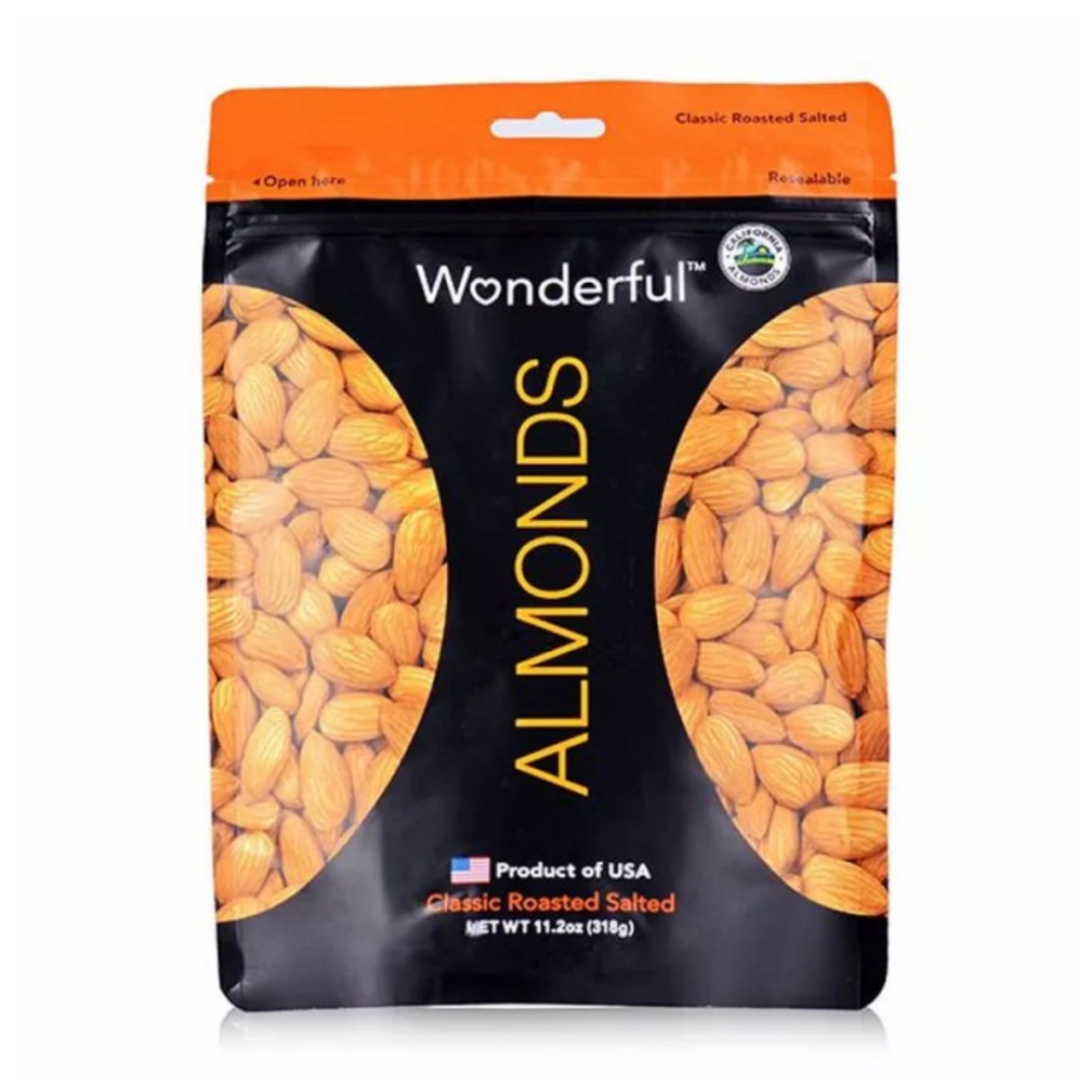 Wonderful - Classic Roasted Salted Almonds 318Gr (24/Carton)