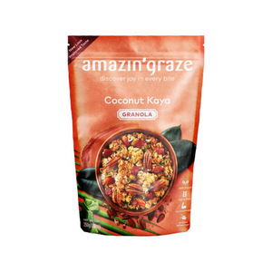 Amazin' Graze - Coconut Kaya Granola 250Gr (15/Carton)