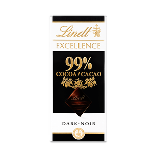 Lindt Excellence - Dark Cocoa 99% 50Gr (18/Box)