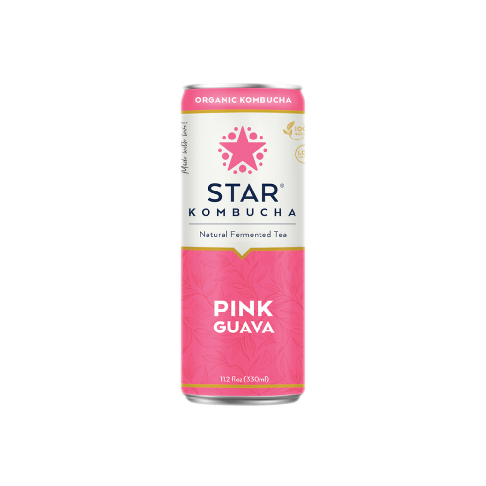 Star Kombucha Pink Guava 250Ml (12/Carton)