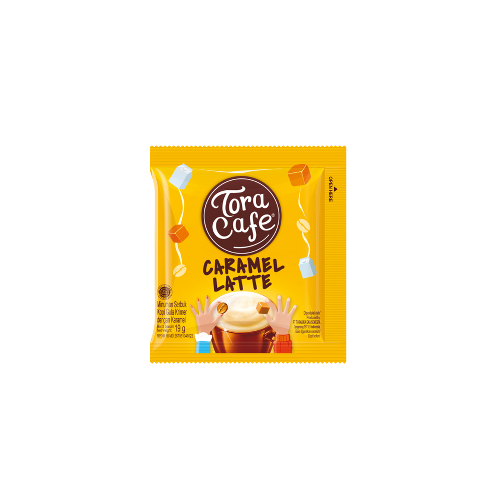 Tora Cafe Caramel Latte 22Gr (120/Carton)
