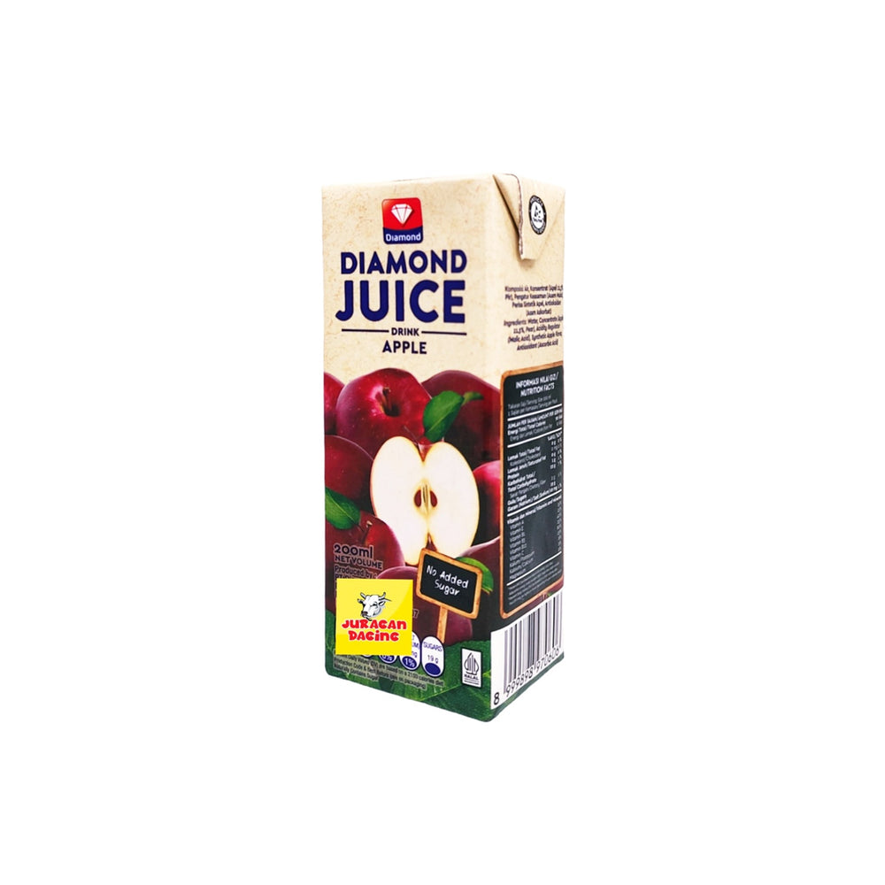 Diamond - Juice Uht Apple 200Ml (24/Carton)