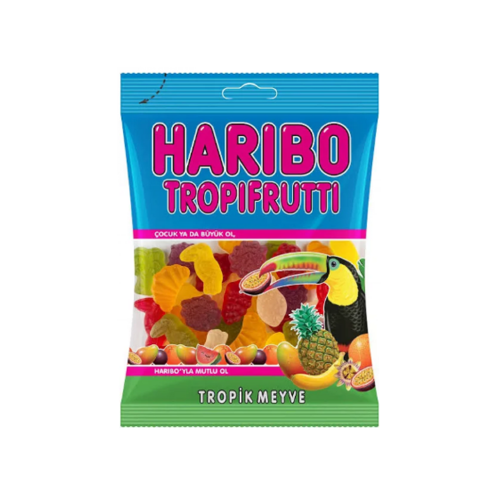 Haribo - Tropifrutti 80Gr (24/Carton)
