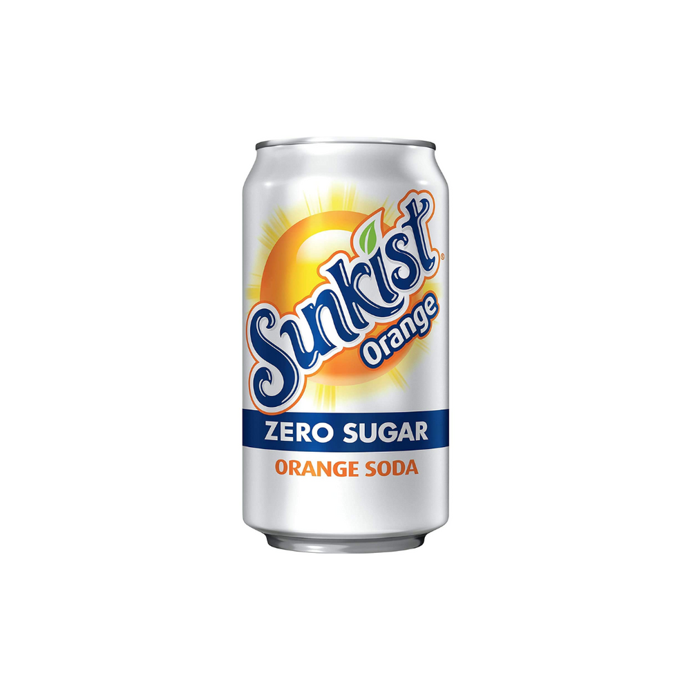 Sunkist - Orange Zero Sugar 12Oz (12/carton)