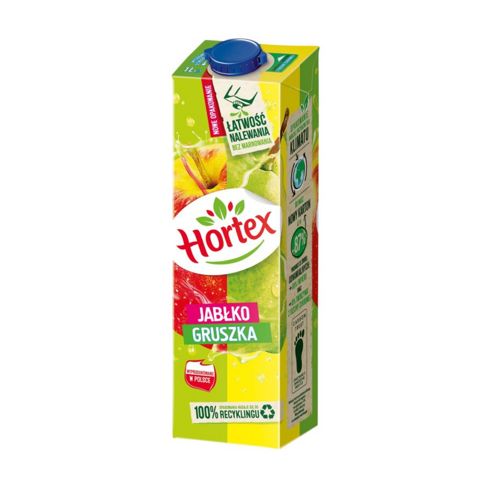 Hortex - Apple Garden Mint Juice 1000Ml (6/Carton)