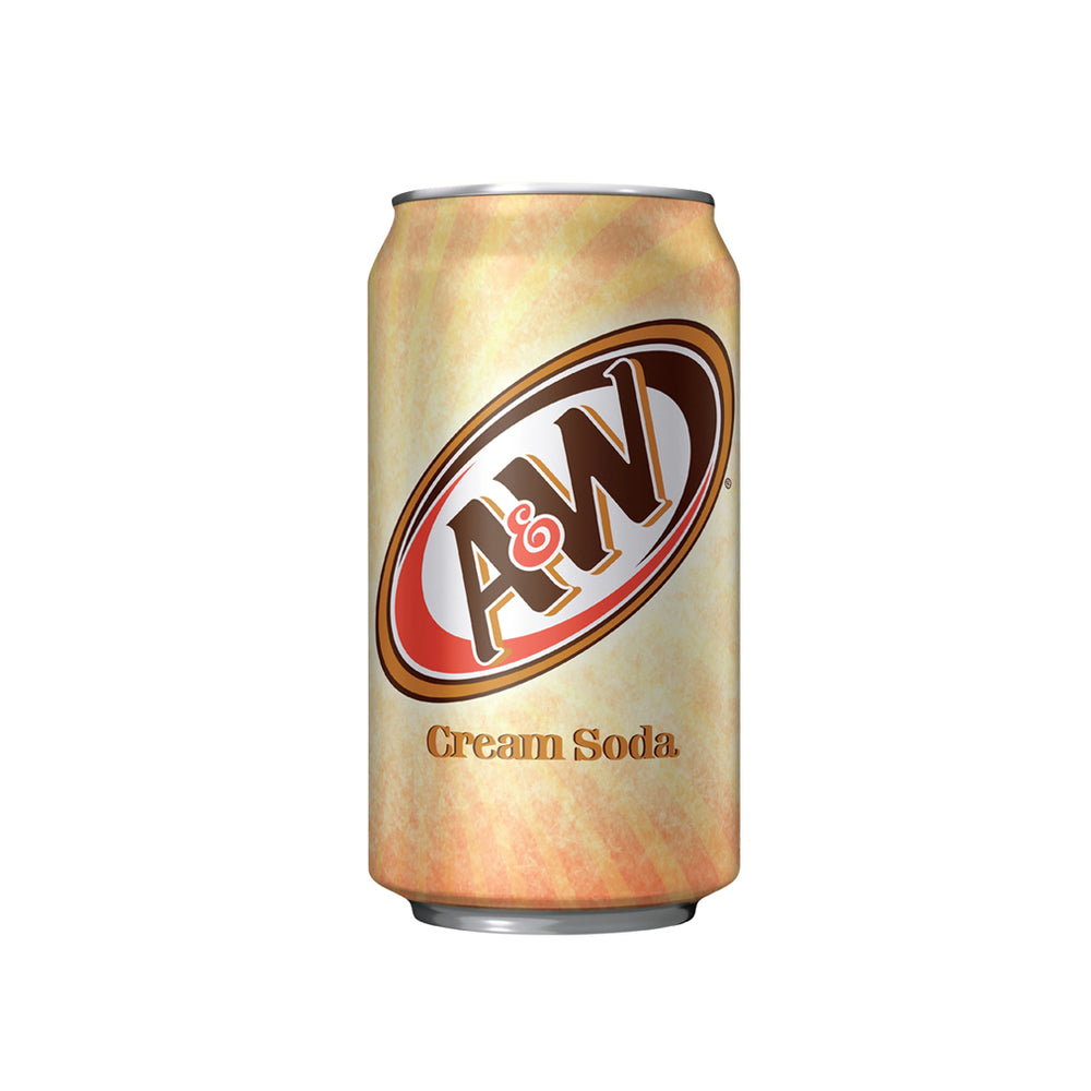 A&W Cream Soda 12 fl oz (12/carton)