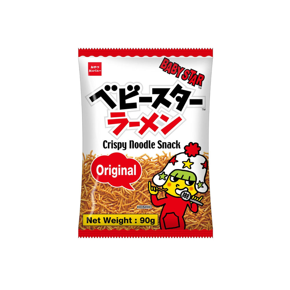 Baby Star Crispy Noodle Snack Original 90 Gr (15/Carton)