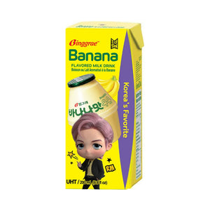 Binggrae - Banana Flavored Milk Drink 200Ml (24/Carton)