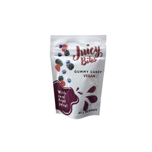 
            
                Load image into Gallery viewer, Bites - Vegan Gummy Mix Berries (48g) - Front
            
        