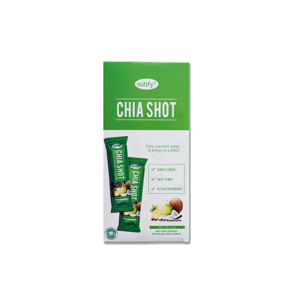 
            
                Load image into Gallery viewer, Nutify - Lemon &amp;amp; Coconut Chia Shot (9g) (10/pack) (75g) - front
            
        