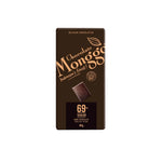Chocolate Monggo - Chocolate Tablet Dark 69% of Cocoa 80Gr (24/Carton)