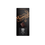 Chocolate Monggo - Chocolate Tablet Dark 100% of Cocoa 80Gr (24/Carton)