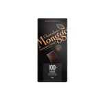 Chocolate Monggo - Chocolate Tablet Dark 100% of Cocoa 80Gr (24/Carton)
