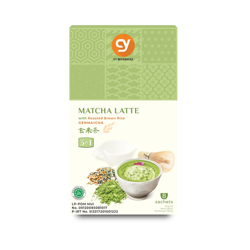 CY - Genmaitcha Latte 8's 280Gr (24/carton)