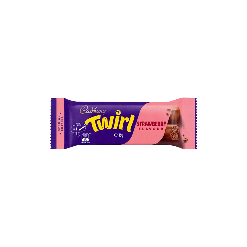 Cadbury - Twirl Strawberry (39g) - Front