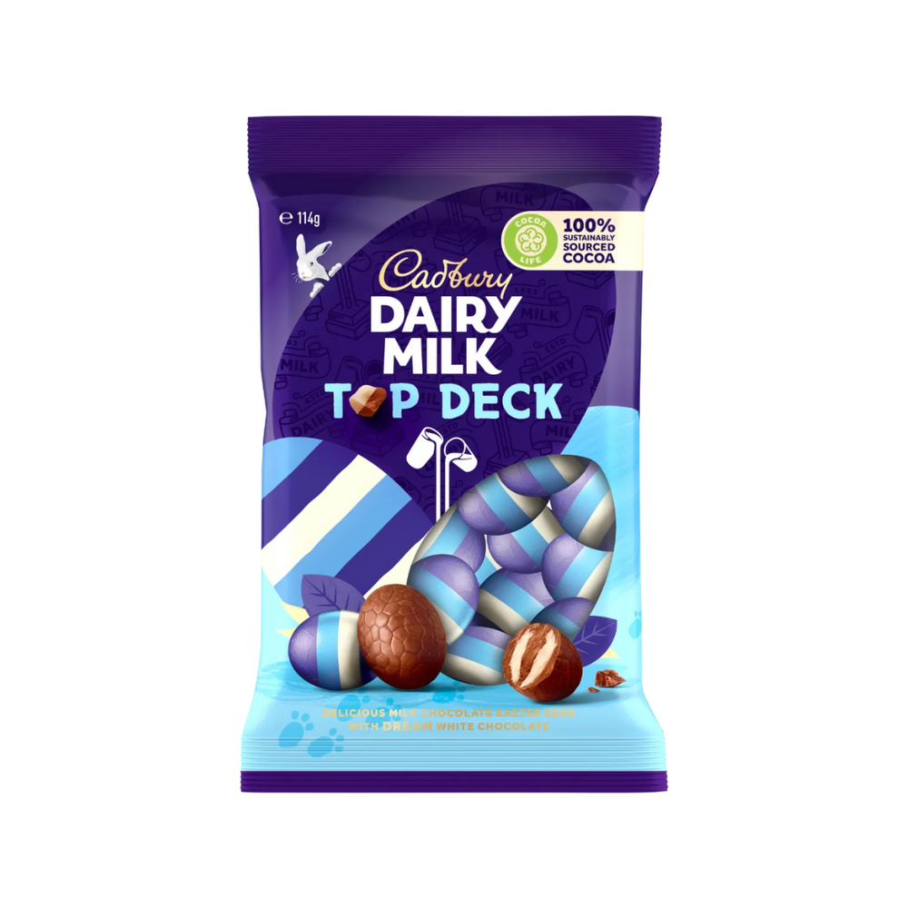 Cadbury Daily Milk Top Deck 114gr