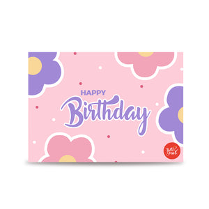 
            
                Load image into Gallery viewer, Pink Happy Birthday Card
            
        