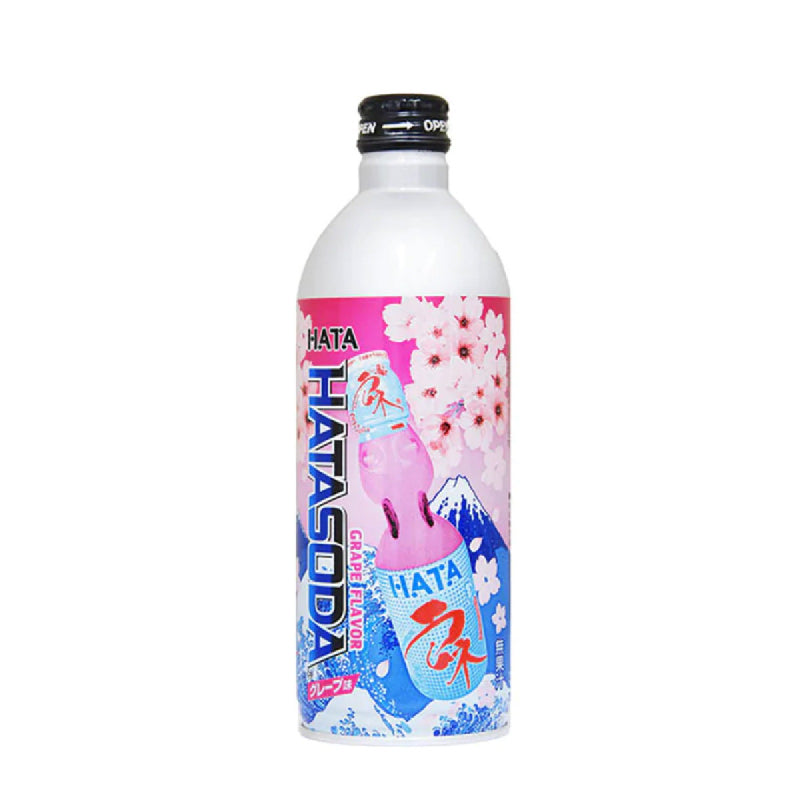 Hata - Soda Grape Flavor 500Ml (24/Carton)