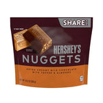 Hershey's - Nuggets Milk Chocolate with Almond 10.2Oz (12/Carton)