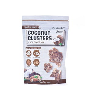 
            
                Load image into Gallery viewer, Hundred Seed Coconut Clusters Chocolate Mix 100gr  (24/carton)
            
        