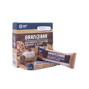 Hundred Seeds - Granobar Box Dates, Almonds & Chia Seeds Bar 175Gr (9/carton)