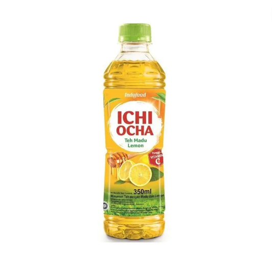 Ichi Ocha Honey Lemon Pet 350Ml (24/Carton)