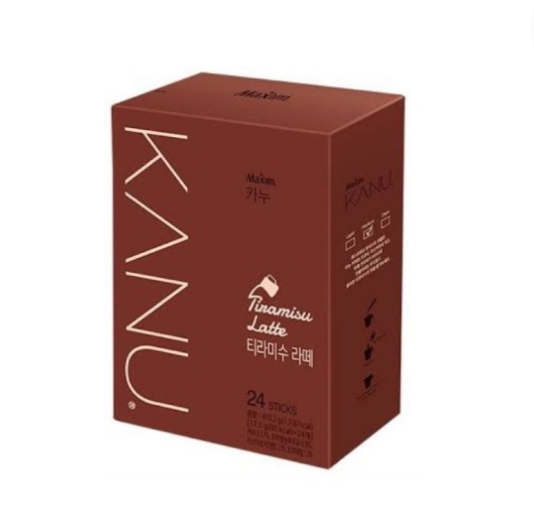 Kanu Tiramisu Latte 138,4Gr (8 Sticks) (12/Carton)