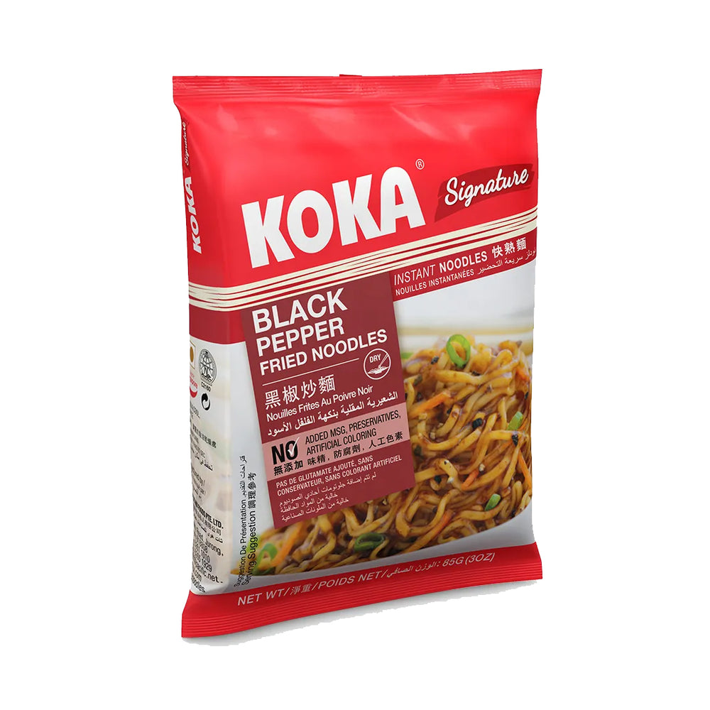 Koka Signature Pack Noodles Black Pepper 85Gr (30/Carton)