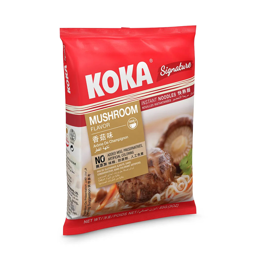 Koka Signature Pack Noodles Mushroom 85Gr (30/Carton)