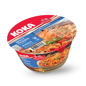 Koka - Spicy Broad Noodles Spicy Prawn 95Gr (12/Carton)