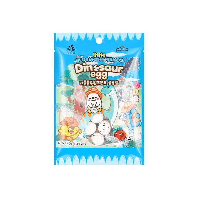 Little Bluemon Friends Dinosaur Egg 40Gr (80/Carton)