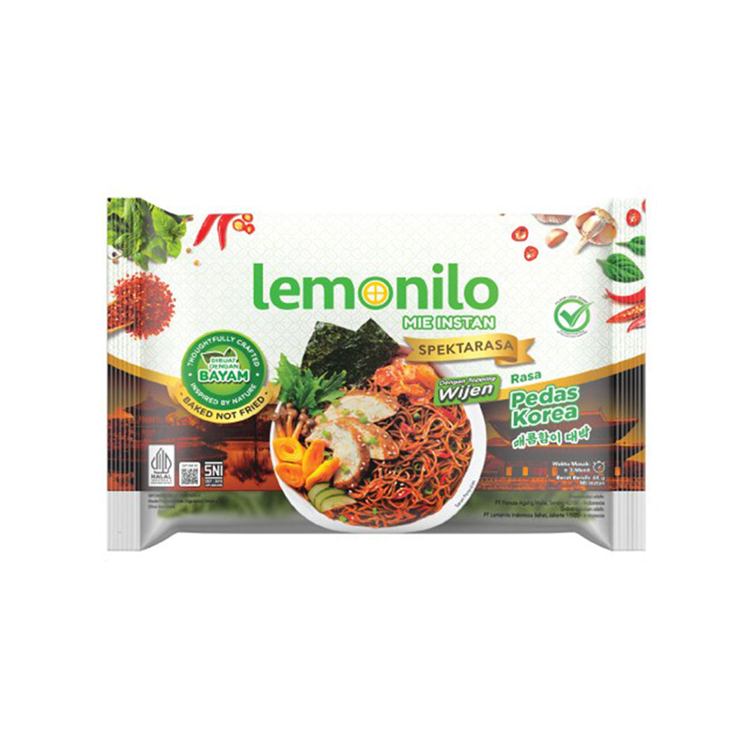 Lemonilo - Mie Instant Pedas Korea Pck 85Gr (20/Carton) – Tasty Snack ...