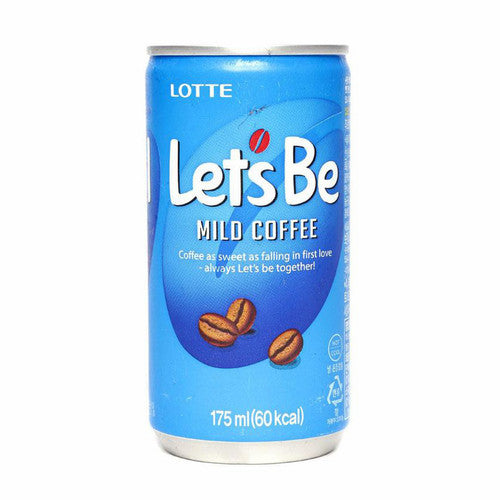 Lotte - Let's Be Mild Coffee Can 175Ml (30/Carton)