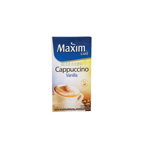 Maxim Coffee Cappucino Vanilla 130 Gr (10T) (12/Carton)