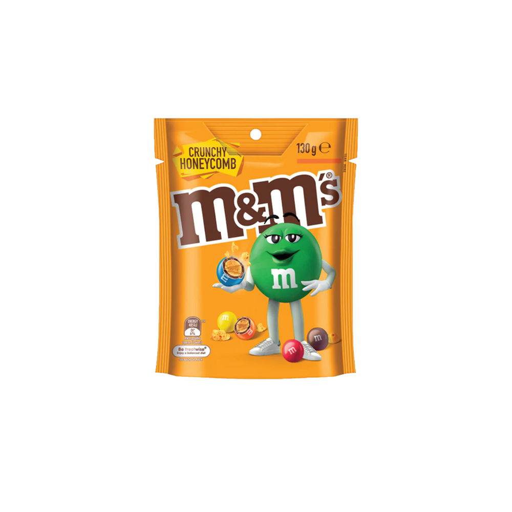 M&Ms - Crunchy Honeycomb (145g) - Front