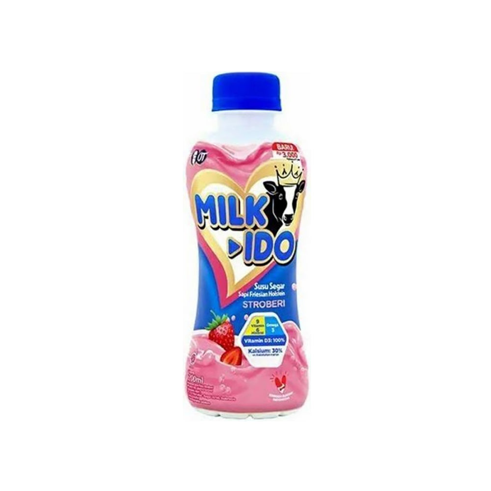 Milkido - Strawberry 200Ml (12/Carton)