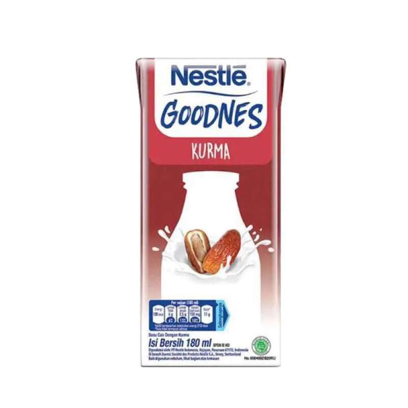 Nestle Goodness Kurma Milk Uht 180Ml (36/Carton)