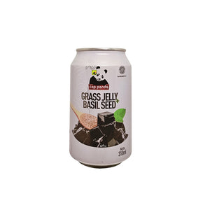 Panda - Grass Jelly Drink Basil Seed Klg 310Ml (24/Carton)