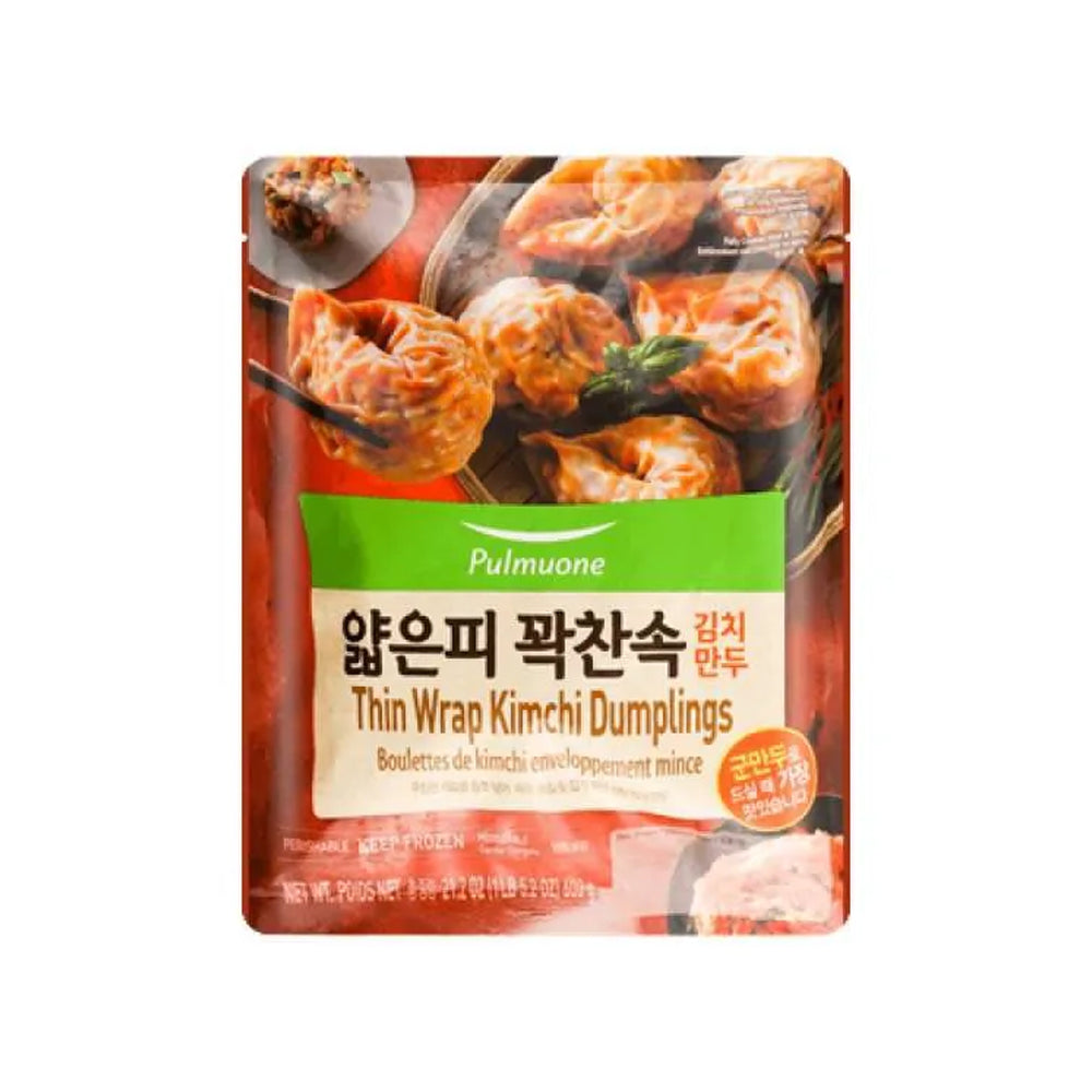 Pulmuone Thin Wrap Kimchi Dumplings (12/Carton)