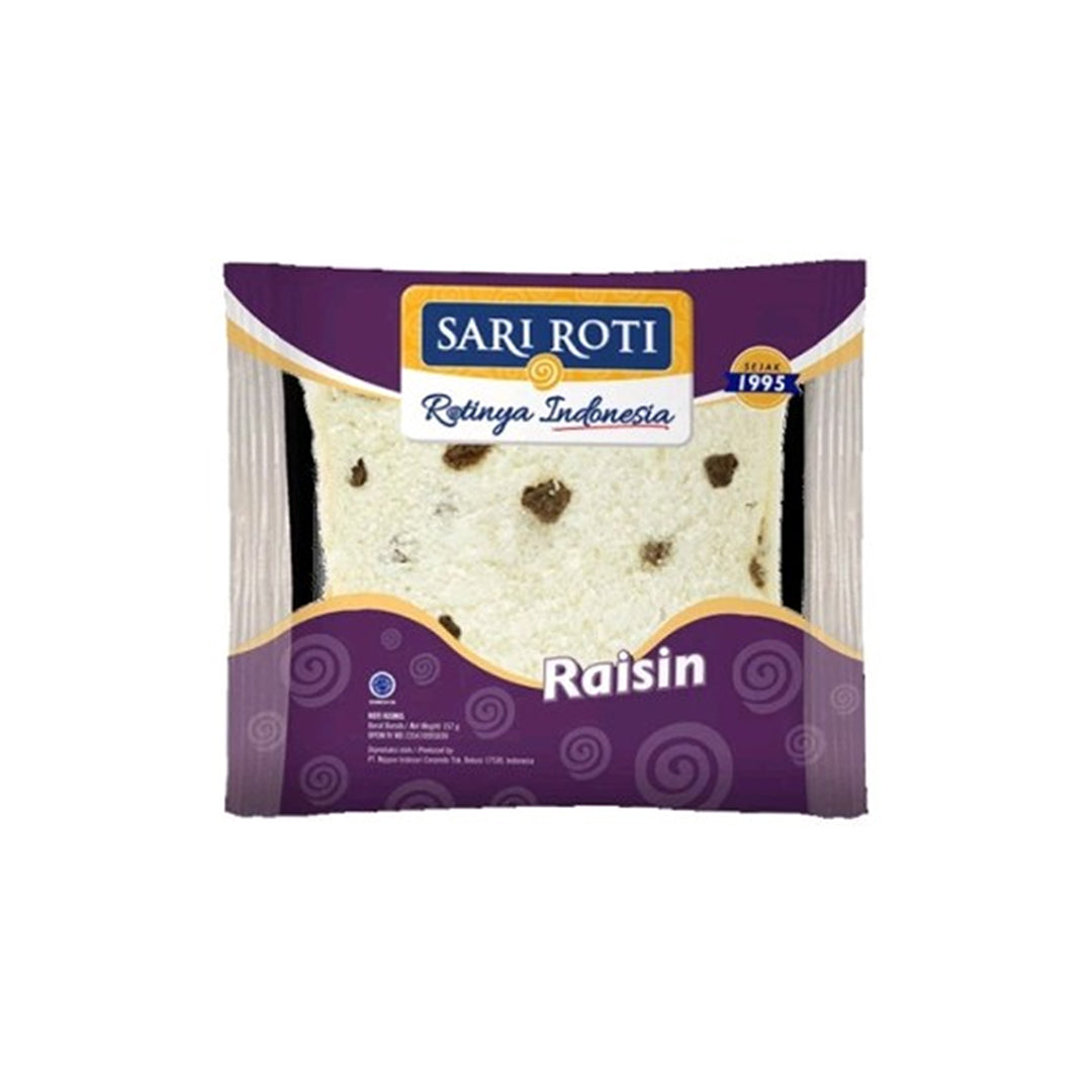 Sariroti - Roti Tawar Raisin (4 Slices) – Tasty Snack Indonesia