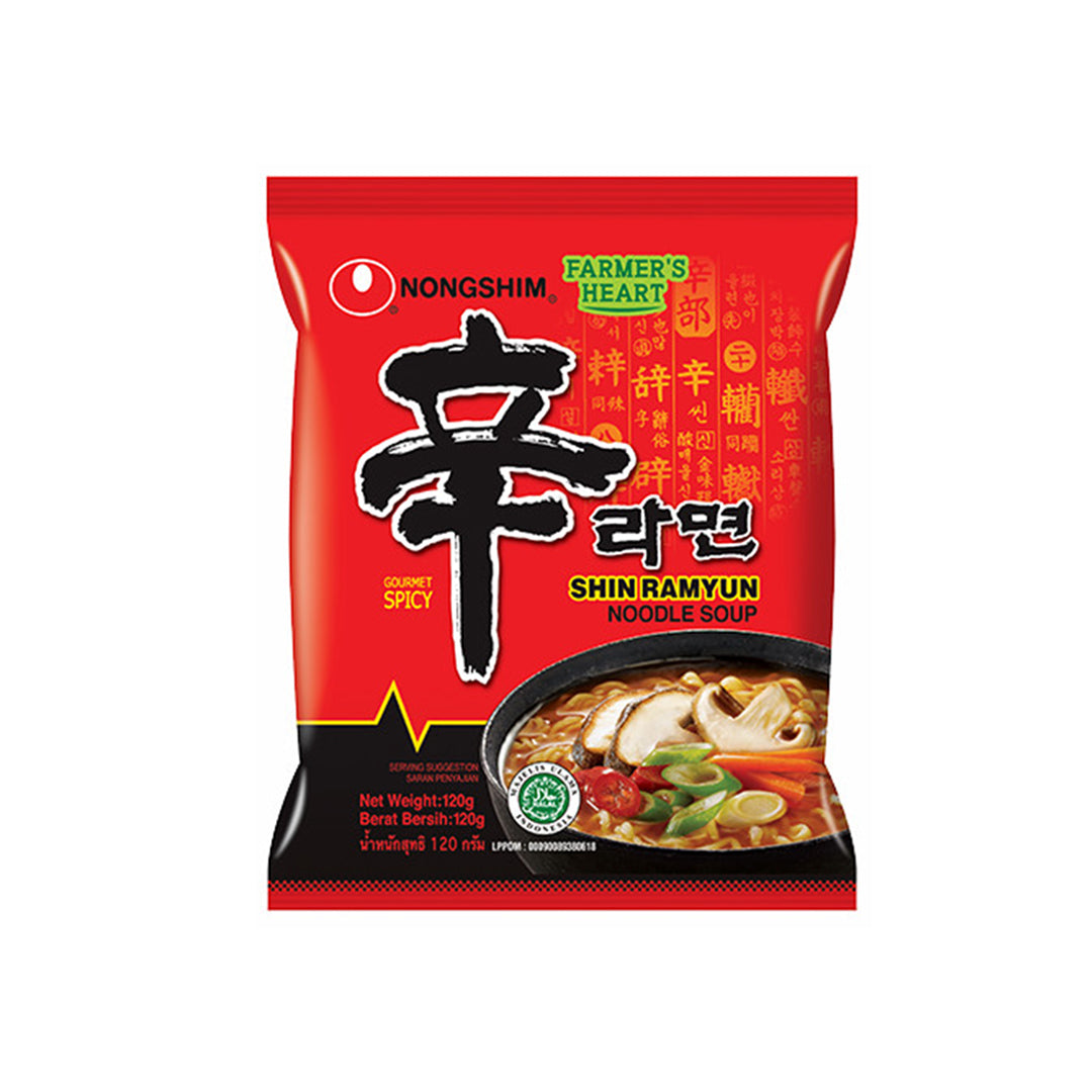 Shin Ramyun Bone Shin - Ramyun 120Gr (12/Carton) – Tasty Snack Indonesia