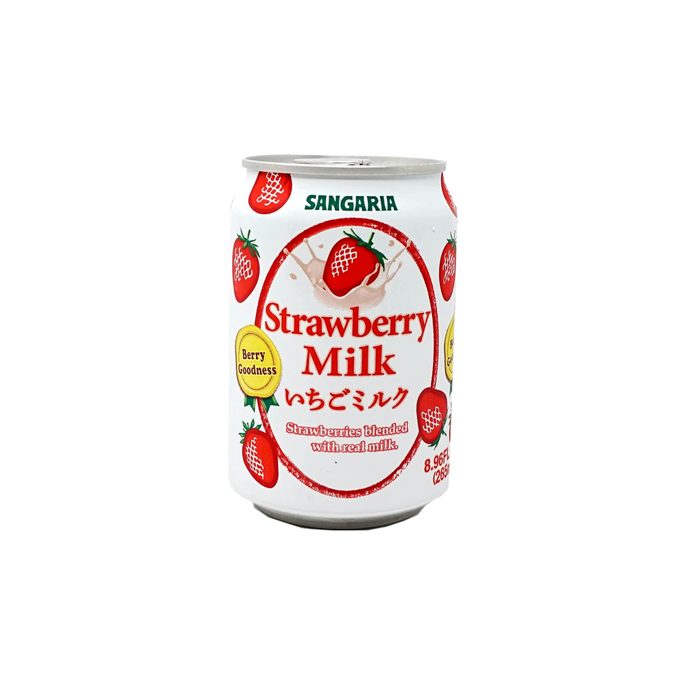 Sangaria Strawberry and Milk Drink (275ml) - front