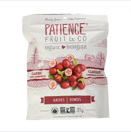 Patience - Dried Cranberry 28Gr (15/Carton)